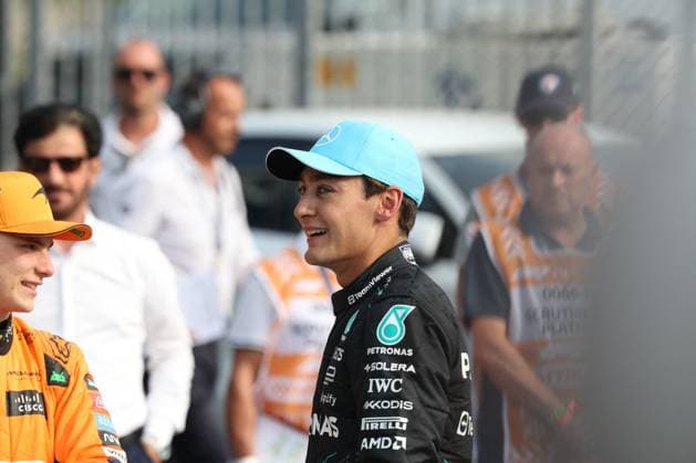 - Formula 1 - Formula 1 - Pirelli Gran Premio d Italia 2024 - Qualifying Monza- F1 Italy Grand Prix Formula 1 Monza Qualifying 63 George Russell Team Mercedes-AMG F1 Monza Italy  Copyright: xIPAxSport ABACAx