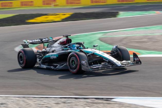 Formel 1 GP Italien Monza. Samstag, 31.08.2024 George Russell 63, Mercedes-AMG Petronas F1 Team; Formel 1 GP Italien Monza. Samstag, 31.08.2024 Copyright: xBEAUTIFULxSPORTS Erlhofx