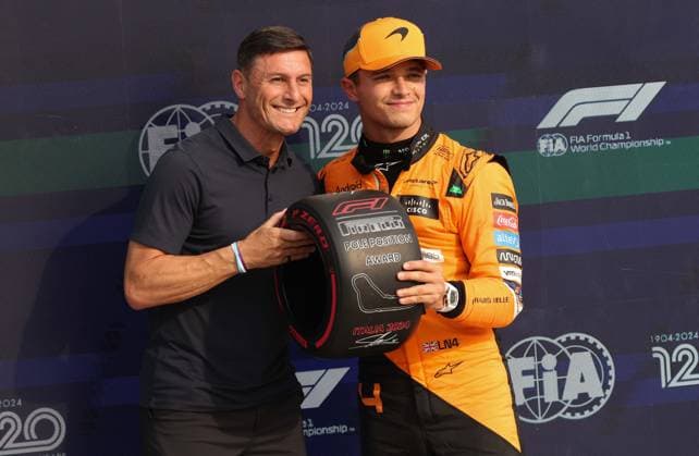 Sport Bilder des Tages Monza- F1 Italy Grand Prix& xA;Formula 1 & xA;Monza Qualifying& xA;04 Lando Norris Team McLaren F1& xA;Javier Zanetti  Copyright: xSergioxBisi IPAxSportx xipa-agenx xx IPA_49245037 IPA_Agency_IPA49245037