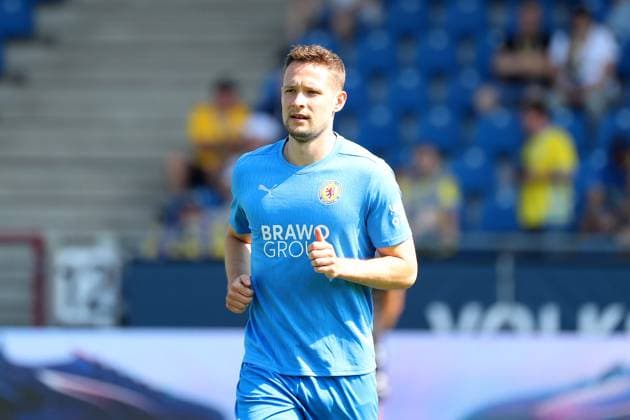 Braunschweig vs. Karlsruhe, 2. BL Braunschweig, 01.09.2024, FUßBALL - Eintracht Braunschweig vs. Karlsruher SC, 2. BL, Saison 2024 25. Paul Jaeckel (Eintracht Braunschweig) Braunschweig