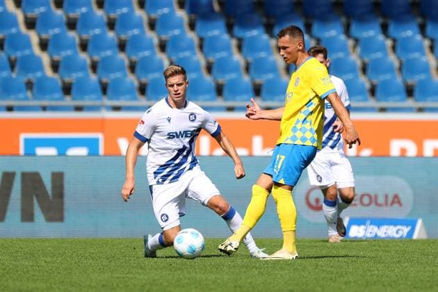 Braunschweig vs. Karlsruhe, 2. BL Braunschweig, 01.09.2024, FUßBALL - Eintracht Braunschweig vs. Karlsruher SC, 2. BL, Saison 2024 25. Sven Köhler (Eintracht Braunschweig) Braunschweig