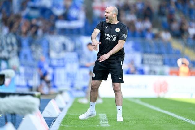 2. Liga - Eintracht Braunschweig - Karlsruher SC am 01.09.2024 im Eintracht Stadion in Braunschweig Trainer Daniel Scherning (Braunschweig) unzufrieden, enttäuscht, enttaeuscht, niedergeschlagen.