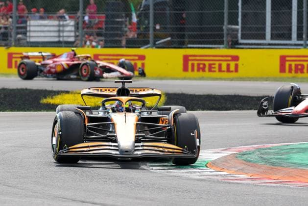 Oscar Piastri (McLaren), Rennen, Grosser Preis von Italien, Motorsport, Herren, Formel 1, 01.09.2024 Monza Lombardei Italien