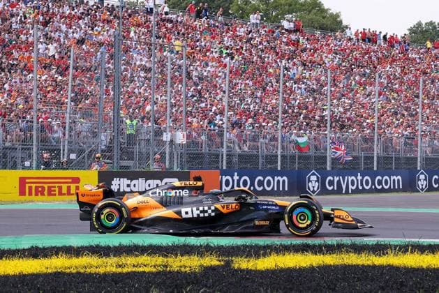 Oscar Piastri (McLaren), Rennen, Grosser Preis von Italien, Motorsport, Herren, Formel 1, 01.09.2024 Monza Lombardei Italien