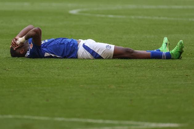 2. Bundesliga - FC Schalke 04 - 1. FC Köln am 01.09.2024 in der Veltins-Arena auf Schalke Ibrahima Cisse (Schalke 22)