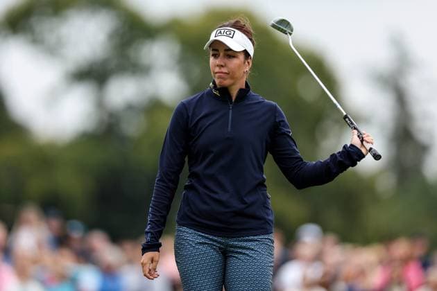 2024 KPMG Women s Irish Open - Pro Am, Carton House, Kildare 1 9 2024 Georgia Hall reacts after putting short Georgia Hall reacts after putting short 1 9 2024  Copyright: x INPHO BenxBradyx BB4_5859