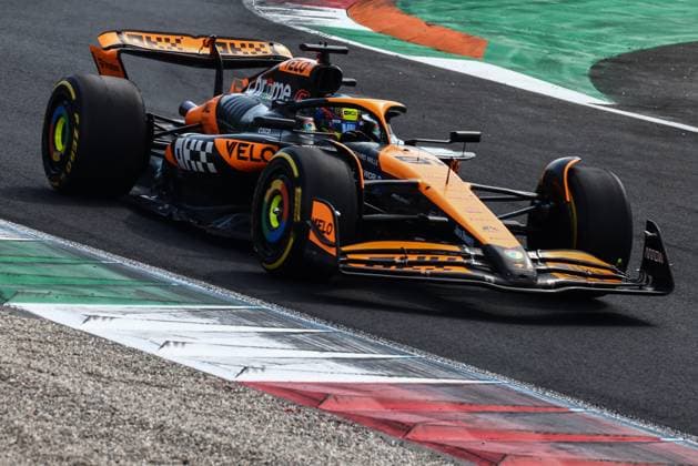 September 1, 2024, Monza, Italy: Oscar Piastri of McLaren drives on the track during the Italian Formula One Grand Prix at Autodromo Nazionale Monza circuit, in Monza on September 1st, 2024. Monza Italy - ZUMAz156 0758582014st Copyright: xBeataxZawrzelx