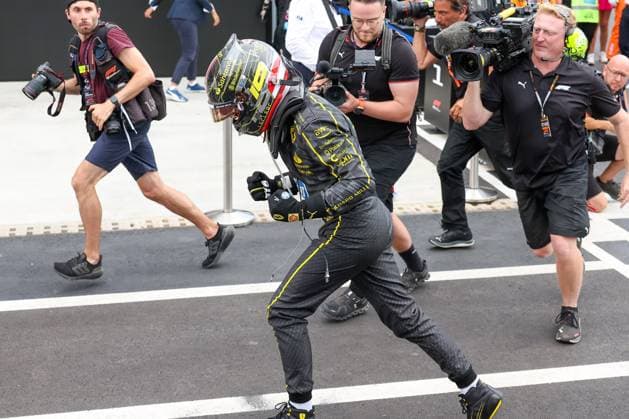WInner, Sieger, Charles Leclerc (Scuderia Ferrari HP), Rennen, Grosser Preis von Italien, Motorsport, Herren, Formel 1, 01.09.2024 Monza Lombardei Italien