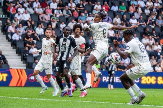 Hicham Boudaoui (OGC Nice) FOOTBALL : Angers SCO vs OGC Nice - Ligue 1 - Journée 3 - 01 09 2024 BaptisteAutissier Panoramic 