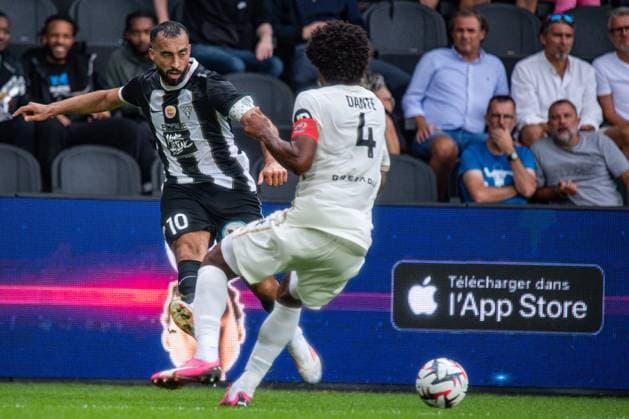 Himad Abdelli (ANGERS SCO) FOOTBALL : Angers SCO vs OGC Nice - Ligue 1 - Journée 3 - 01 09 2024 BaptisteAutissier Panoramic 
