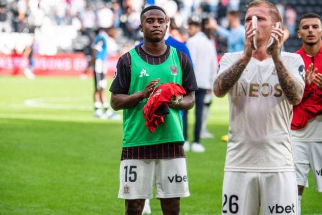 Youssoufa Moukoko (OGC Nice) FOOTBALL : Angers SCO vs OGC Nice - Ligue 1 - Journée 3 - 01 09 2024 BaptisteAutissier Panoramic 