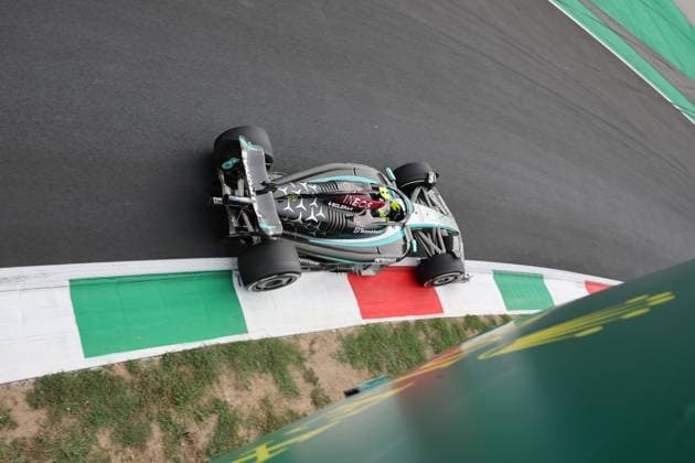 Lewis Hamilton (Mercedes AMG Petronas Formula One Team, 44), ITA, Formel 1 Weltmeisterschaft, Italian Grand Prix, Autodromo Nazionale Monza, Race Day, 01.09.2024 ITA, Formel 1 Weltmeisterschaft, Italian Grand Prix, Italien, Autodromo Nazionale Monza, 01.09.2024 Monza Copyright: xEibner-Pressefoto AnnikaxGrafx EP_AGF