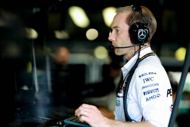 Marcus Dudley (Mercedes-AMG Petronas F1 Team), F1 Grand Prix of Italy at Autodromo Nazionale Monza on September 1, 2024 in Monza, Italy. (Photo by HOCH ZWEI) Monza Italy