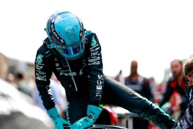 63 George Russell (GBR, Mercedes-AMG Petronas F1 Team), F1 Grand Prix of Italy at Autodromo Nazionale Monza on September 1, 2024 in Monza, Italy. (Photo by HOCH ZWEI) Monza Italy