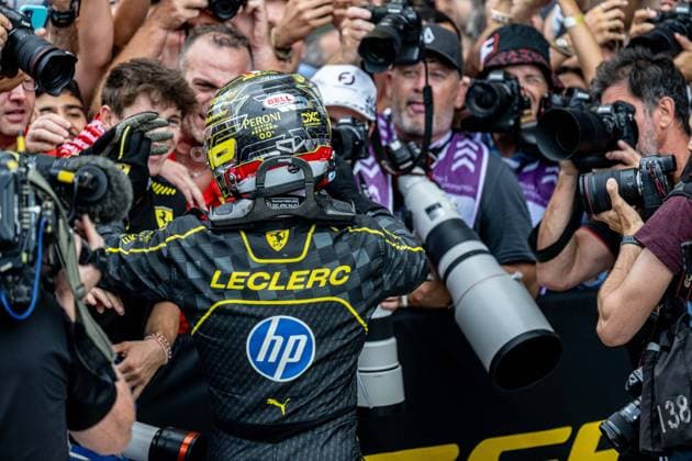 Formel 1 GP Italien Monza. Sonntag, 01.09.2024 Charles Leclerc 16, Scuderia Ferrari; Formel 1 GP Italien Monza. Sonntag, 01.09.2024 Copyright: xBEAUTIFULxSPORTS Erlhofx