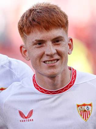 ESP: Sevilla FC-Girona FC. La Liga EA Sports Valentin Barco of Sevilla FC Juanlu Sanchez of Sevilla FC during the La Liga EA Sports match between Sevilla FC and Girona FC played at Ramon Sanchez Pizjuan Stadium on September 1, 2024 in Sevilla, Spain. kpng Copyright: xAntonioxPozox xPRESSINPHOTOx AP_20240901_4076