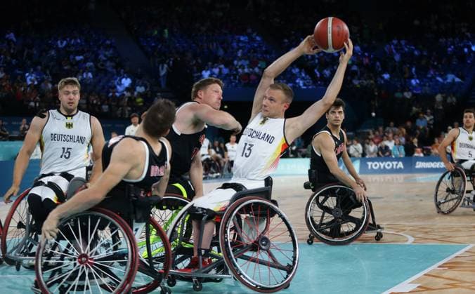 Paris 2024, Paralympics, Rollstuhlbasketball, Deutschland - Kanada Paris , Paralympics , Sitzvolleyball , Deutschland vs. Ukraine ,