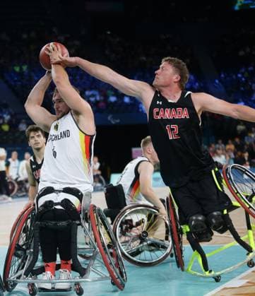 Paris 2024, Paralympics, Rollstuhlbasketball, Deutschland - Kanada Paris , Paralympics , Sitzvolleyball , Deutschland vs. Ukraine ,