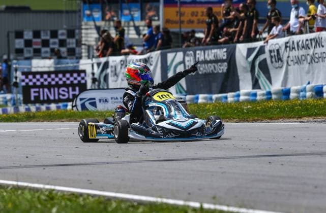 Andrea Kimi Antonelli (ita), KR-Iame, action during the 2021 European OK Karting championship at Aunay-les-Bois, France on May 30th - F1 - ANDREA KIMI ANTONELLI - KARTING DPPI Panoramic  ANTONELLI-OK-Europe11
