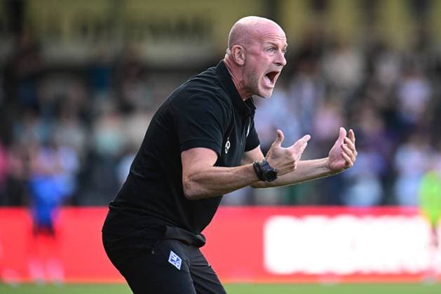 25-08-2024 pmk NH125189 Fussball Herren 3.Liga Saison 2024 2025 Sportclub-Arena Verl SC Verl - SV Waldhof Mannheim Marco ANTWERPEN -Trainer- WMannheim