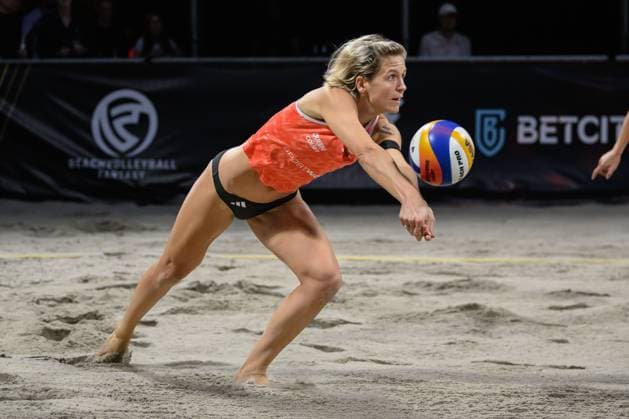 Queen Of The Court Utrecht, 06.09.2024 Laura Ludwig; Queen Of The Court, Utrecht am 06.09.2024 Copyright: xBEAUTIFULxSPORTS PeterxWeberx
