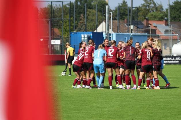 07.09.2024 - Fussball - Saison 2024 2025 - DFB-Pokal Frauen : 1. FC Nürnberg FCN ( Club Clubfrauen ) - SC Freiburg - Sportfoto Zink - xdcxdex -