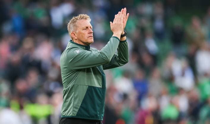 UEFA Nations League Group B2, Aviva Stadium, Dublin 7 9 2024 Republic of Ireland vs England Ireland s head coach Heimir Hallgrimsson Heimir Hallgrimsson 7 9 2024  Copyright: x INPHO JamesxCrombiex JRY17008