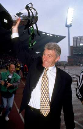 Club Brugge Cercle Brugge Brussels 26 05 1996 Club Brugge Bruge Cercle Brugge Bruge Coupe de Belgique Baker van Belgie Hugo Broos Belgium  Copyright: xJimmyxBolcinax 10604067-001