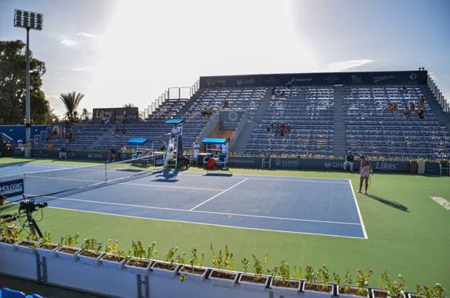 September 9, 2024, Monastir, Tunisia: Monastir, Tunisia. 09 September 2024. Bechri Chiraz of Tunisia plays against Parry Diane of France during the Jasmin Open in Monastir, Tunisia. The women s professional tennis tournament takes place at the Magic Hotel Skanes in Monastir between 9 and 15 September 2024 Monastir Tunisia - ZUMAd99_ 0760790571st Copyright: xHasanxMradx