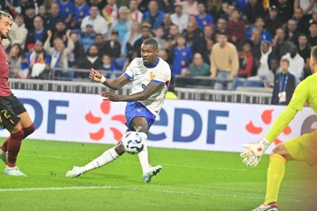 Marcus Thuram (france) vs (belgique) FOOTBALL: France vs Belgique - Ligue des Nations - 09 09 2024 FredericChambert Panoramic 