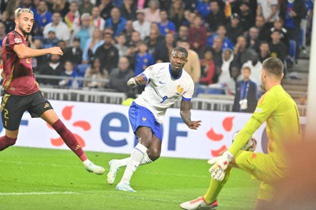 Marcus Thuram (france) vs (belgique) FOOTBALL: France vs Belgique - Ligue des Nations - 09 09 2024 FredericChambert Panoramic 