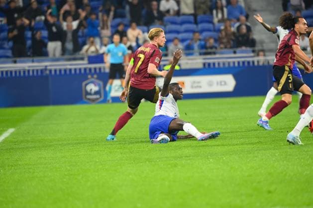 UEFA Ligue des Nations France vs Belgique Alexandre Dimou ALEXPRESS MAXPPP - Randal KOLO MUANI of France during UEFA Ligue des Nations France vs Belgique ˆ Groupama Stadium de Decines (Alexandre Dimou Alexpress Lyon France  Copyright: xALEXPRESS MAXPPPxAlexandrexDimoux DIM202409099581 DIM202409099581