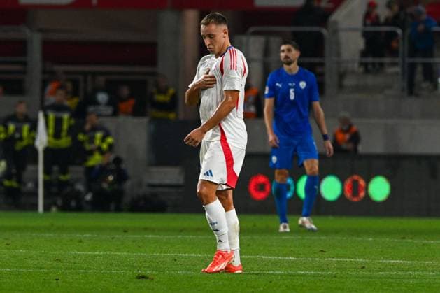 Budapest: Happiness of Davide Frattesi (Italy) after scores a goal during the UEFA Nations League match between Italy vs. Israele on 9th September 2024 at the Bozsik Arena stadium in Budapest, Hungary - UEFA Nations League - Israel vs Italy  - ZUMAp169 20240909_zsa_p169_131 Copyright: xVincenzoxOrlando IPAxSportx