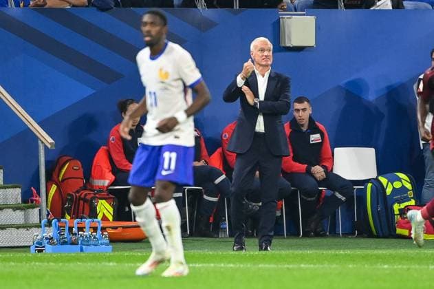 UEFA Ligue des Nations France vs Belgique Alexandre Dimou ALEXPRESS MAXPPP - Didier DESCHAMPS head coach of France during UEFA Ligue des Nations France vs Belgique ˆ Groupama Stadium de Decines (Alexandre Dimou Alexpress France vs Belgium UEFA Lyon France  Copyright: xALEXPRESS MAXPPPxAlexandrexDimoux DIM202409099643 DIM202409099643