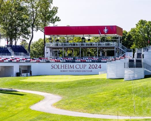 September 9, 2024, Gainesville, Va, USA: Preparations underway for the 2024 Solheim Cup at the Robert Trent Jones Golf Club. The tournament begins on Friday, September 13, 2024. Gainesville USA - ZUMAb237 20240909_znp_b237_004 Copyright: xRobertxBlakleyx