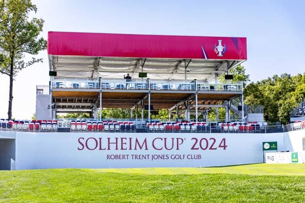 September 9, 2024, Gainesville, Va, USA: Preparations underway for the 2024 Solheim Cup at the Robert Trent Jones Golf Club. The tournament begins on Friday, September 13, 2024. Gainesville USA - ZUMAb237 20240909_znp_b237_009 Copyright: xRobertxBlakleyx