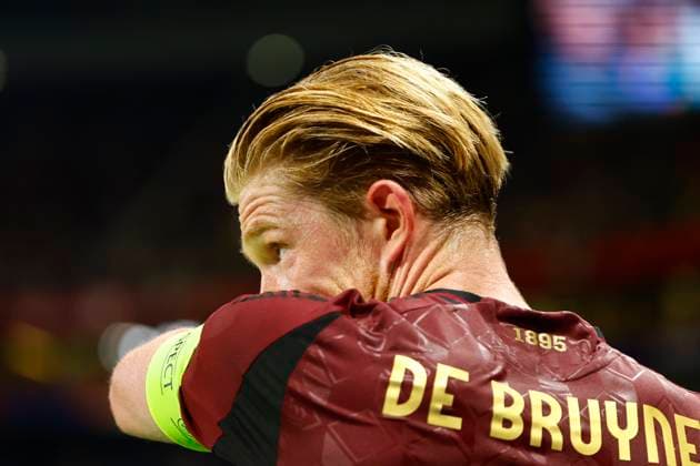 France v Belgium - UEFA Nations League LYON, FRANCE - SEPTEMBER 09 : De Bruyne Kevin forward of Belgium during the UEFA Nations League match in group A2 between France and Belgium on September 9, 2024 in Lyon, France, 09 09 2024 Lyon France  Copyright: xJanxDexMeuleneirx