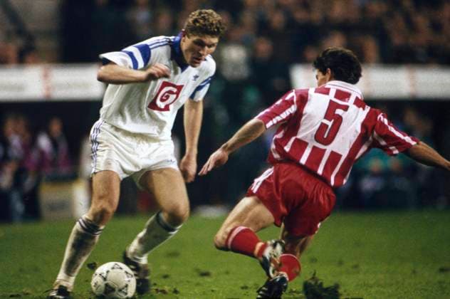 Gert Verheyen Brussels 06 11 1991 Europa Cup RSC Anderlecht PSV Gert Verheyen Brussels Belgium  Copyright: xJimmyxBolcinax s59157