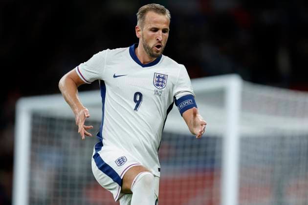 England v Finland - UEFA Nations League 2024 25 League B Group B2 Harry Kane of England celebrates his 2nd goal during the UEFA Nations League 2024 25 League B Group B2 match between England and Finland at Wembley Stadium on September 10, 2024 in London, England. London Wembley Stadium England United Kingdom Copyright: xNigelxFrench Sportsphoto APLx 14047447