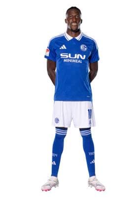 Fußball, GER, 2. BL Saison 2024 2025, FC Schalke 04, Porträttermin, Bryan Lasme Copyright: FC Schalke 04