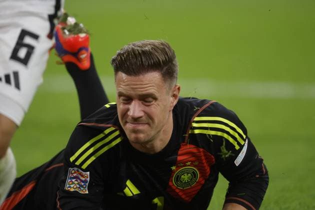 Fussball, UEFA Nations League 2025 Johann CRUYFF Arena, Amsterdam, Niederlande 10.09.2024 Niederlande (NED) : Deutschland (GER) 2-2 Torwart Marc-Andre ter STEGEN (GER)