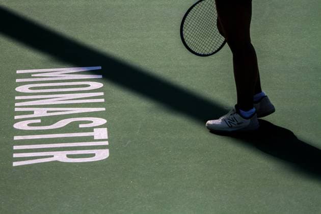 September 11, 2024, Monastir, Monastir Governorate, Tunisia: Monastir, Tunisia. 10 September 2024. Sara Sorribes Tormo of Spain plays against Jana Fett of Croatia at the Jasmin Open in Monastir, Tunisia. The women s professional tennis tournament is taking place at the Magic Hotel Skanes in Monastir between 9 and 15 September 2024 Monastir Tunisia - ZUMAd99_ 20240911_zap_d99_021 Copyright: xHasanxMradx