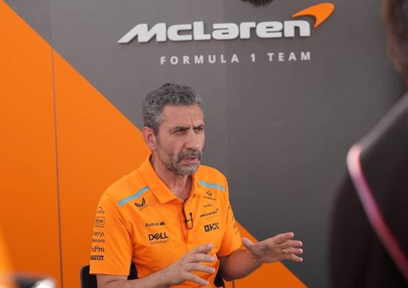 12.09.2024, Baku City Circuit , Baku, FORMULA 1 QATAR AIRWAYS AZERBAIJAN GRAND PRIX 2024 ,im Bild Teamchef Andrea Stella (McLaren Formula 1 Team) Defodi-506_20240912_hbr_0817