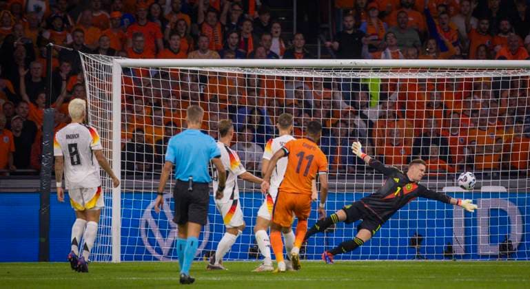 Amsterdam, Netherlands. 10th Sep 2024. Marc-Andre ter Stegen (DFB) Netherlands - Germany Niederlande - Deutschland 10.09.2024