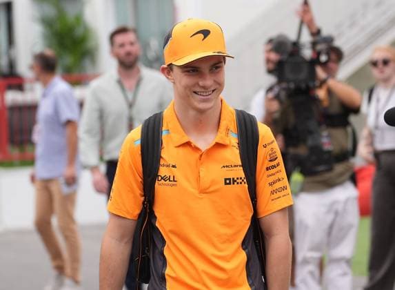 13.09.2024, Baku City Circuit , Baku, FORMULA 1 QATAR AIRWAYS AZERBAIJAN GRAND PRIX 2024 ,im Bild Oscar Piastri (AUS), McLaren F1 Team Defodi-506_20240913_hbr_0294