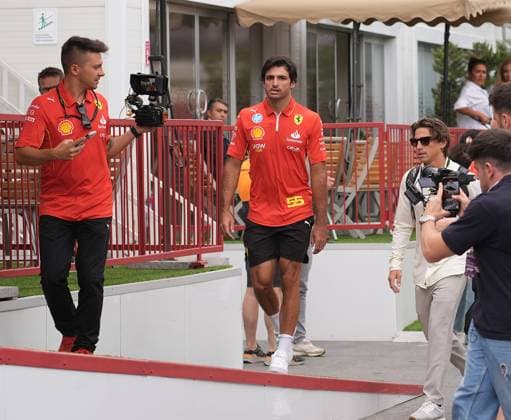 FORMULA 1 QATAR AIRWAYS AZERBAIJAN GRAND PRIX 2024 13.09.2024, Baku City Circuit , Baku, FORMULA 1 QATAR AIRWAYS AZERBAIJAN GRAND PRIX 2024 ,im Bild Carlos Sainz Jr. (ESP), Scuderia Ferrari HP