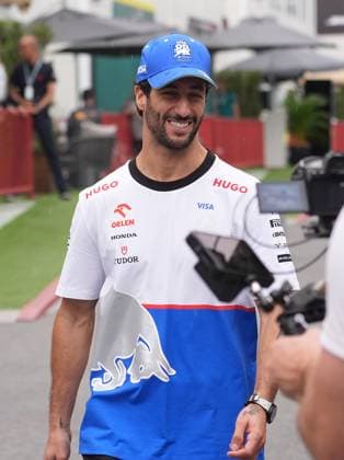 13.09.2024, Baku City Circuit , Baku, FORMULA 1 QATAR AIRWAYS AZERBAIJAN GRAND PRIX 2024 ,im Bild Daniel Ricciardo (AUS), Visa Cash App RB Formula One Team Defodi-506_20240913_hbr_0523