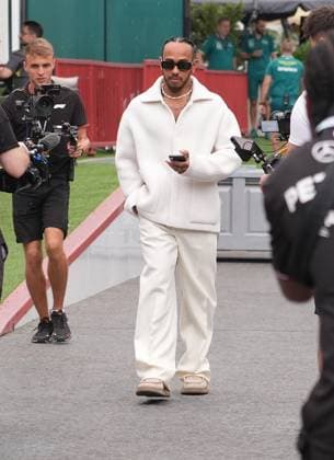 13.09.2024, Baku City Circuit , Baku, FORMULA 1 QATAR AIRWAYS AZERBAIJAN GRAND PRIX 2024 ,im Bild Lewis Hamilton (GBR), Mercedes-AMG Petronas Formula One Team Defodi-506_20240913_hbr_0543