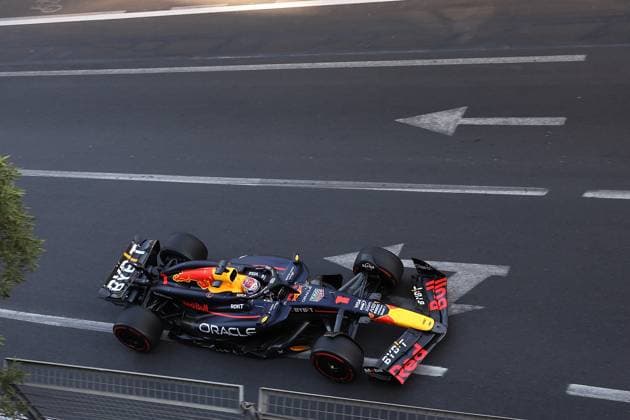 12.09.2024, Baku City Circuit , Baku, FORMULA 1 QATAR AIRWAYS AZERBAIJAN GRAND PRIX 2024 ,im Bild Max Verstappen (NLD), Oracle Red Bull Racing Defodi-506_20240913_hbr_7441