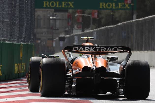 FORMULA 1 QATAR AIRWAYS AZERBAIJAN GRAND PRIX 2024 12.09.2024, Baku City Circuit , Baku, FORMULA 1 QATAR AIRWAYS AZERBAIJAN GRAND PRIX 2024 ,im Bild Lando Norris (GBR), McLaren F1 Team